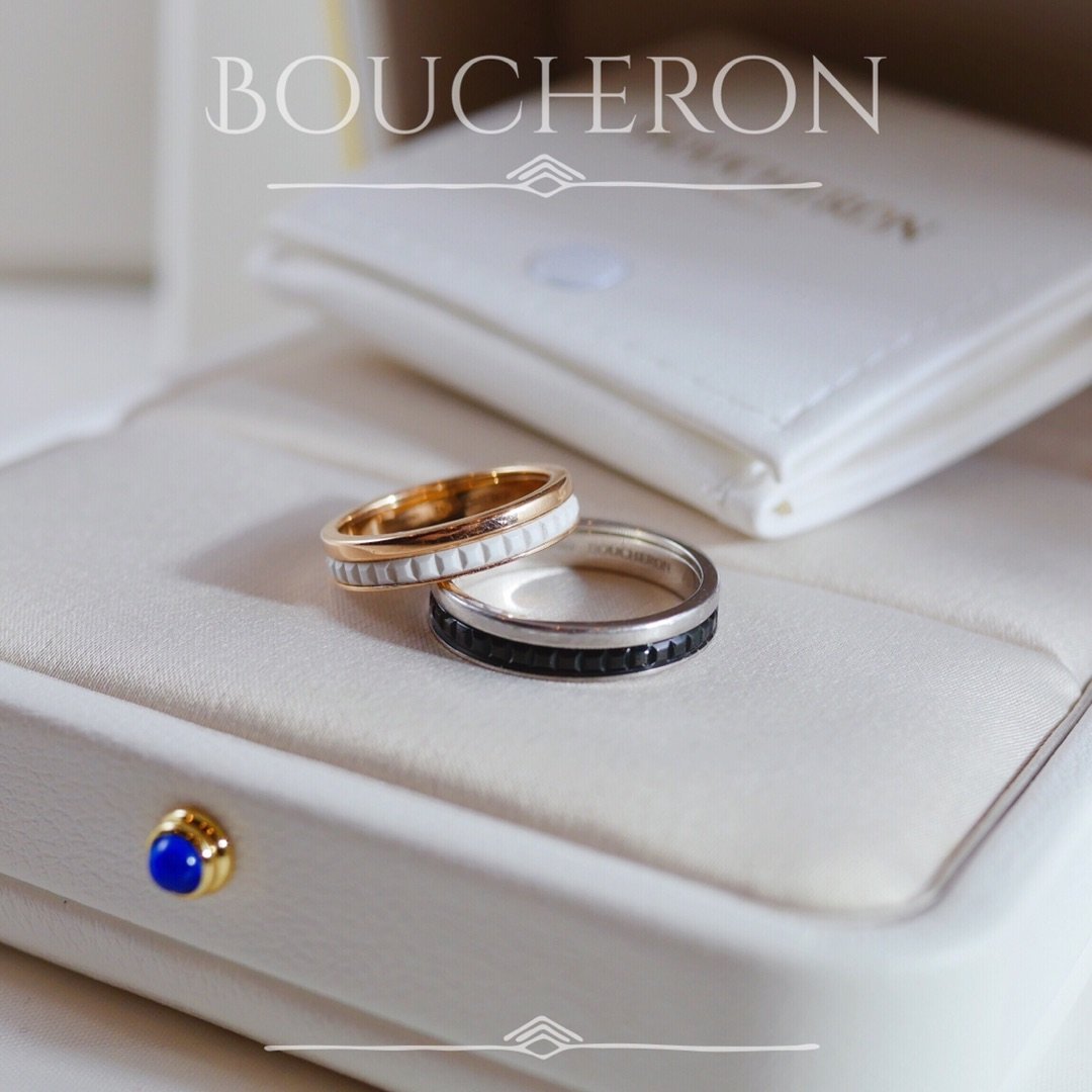 不一樣的婚戒💍 Boucheron 相信...