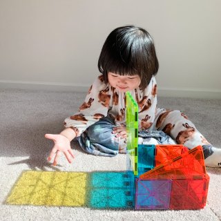 磁力片绝对是养娃最值得投资的益智玩具之一...