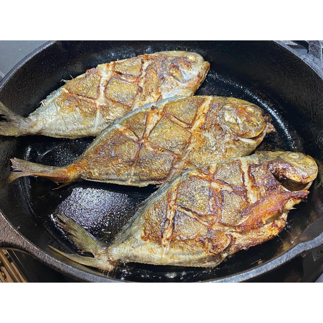 香煎金鯧魚