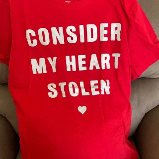 Red Adult Unisex Valentine's Day Tee | carters.com