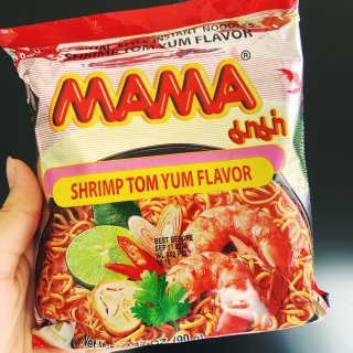 泰国MAMA冬荫虾味泡面的正确打开方式 ...