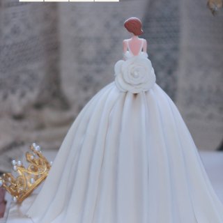 新娘蛋糕 | 最美的新娘，最美的蛋糕...