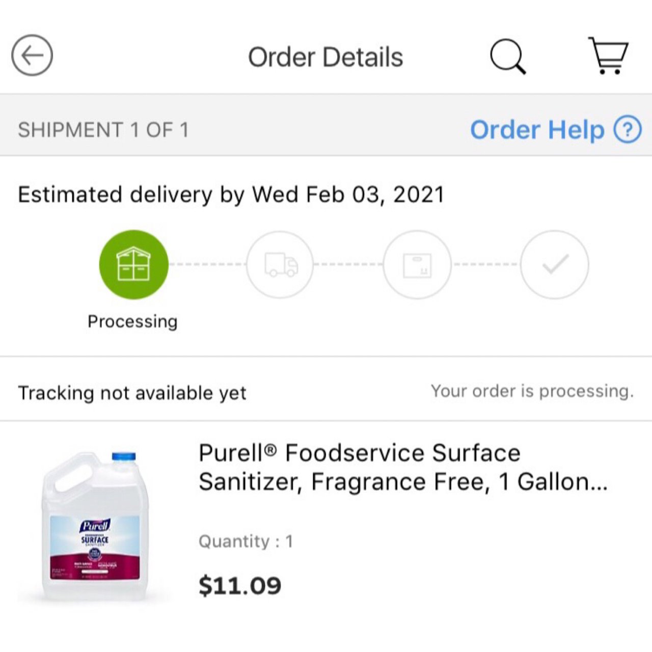 Purell® Foodservice Surface Sanitizer, Fragrance Free, 1 Gallon, Each (4341-04) at Staples