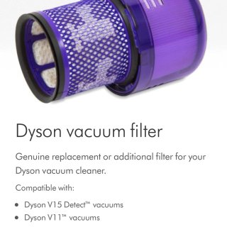 Dyson吸尘器滤芯买第三方的靠谱吗？...