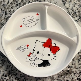纽约特搜买的Hello Kitty小饭盘...