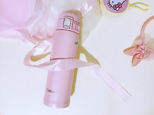 【兑换商城】粉色象印保温杯