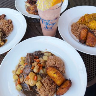 麦基诺岛上的牙买加🇯🇲餐厅...