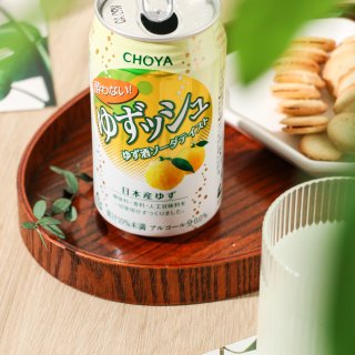 日本Choya柚子气泡水...