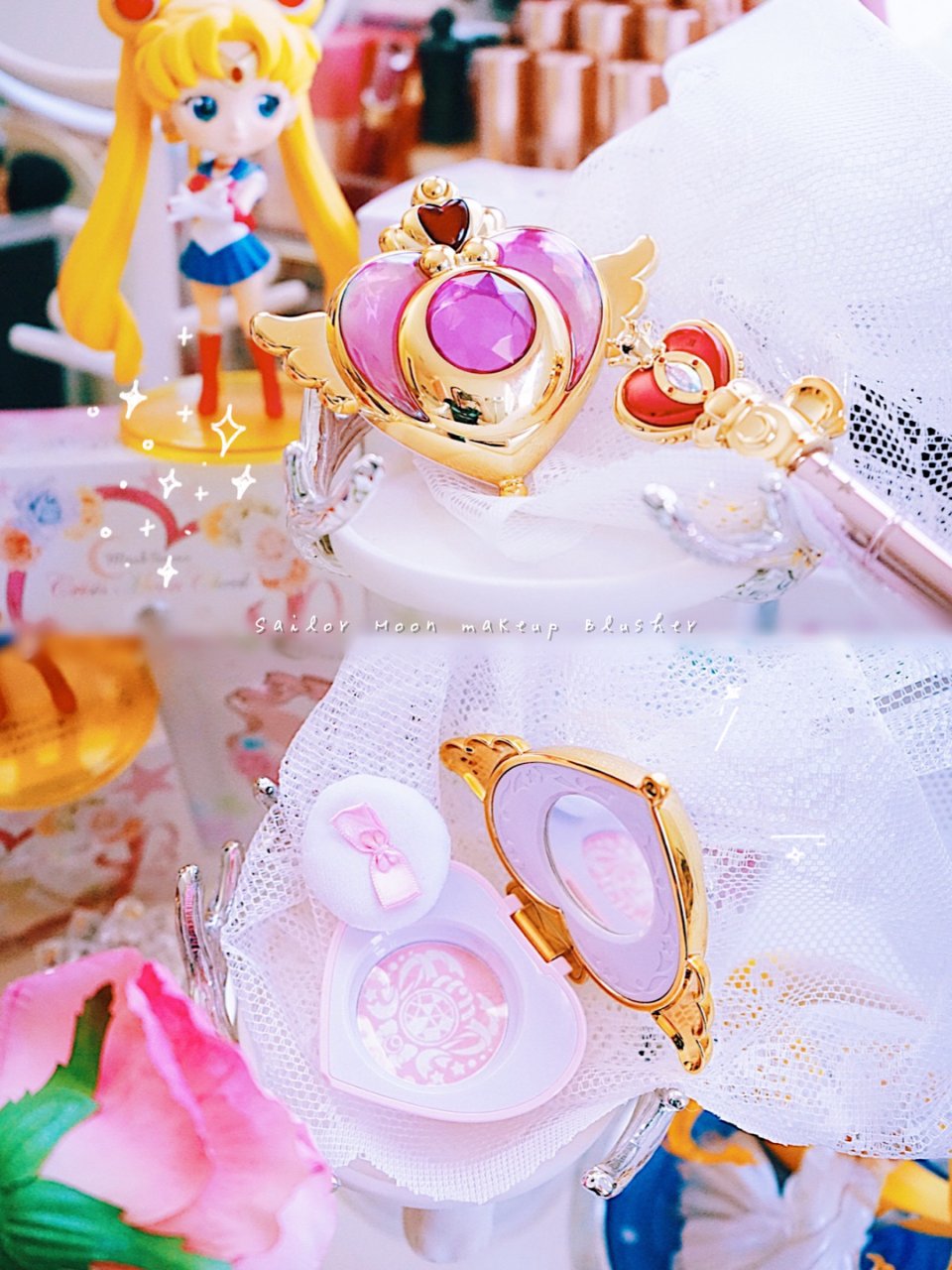 Sailor Moon 心形腮红...