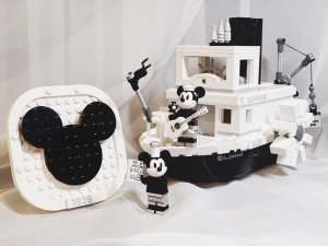 LEGO X MICKEY 🚢『米奇的威利号蒸汽船』