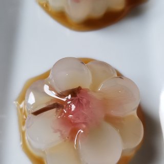 贺年甜点---樱花水信玄饼...