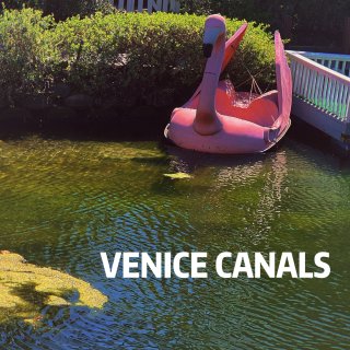 Venice Canals，漫步加州，置...