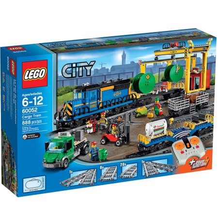 LEGO City Trains Cargo Train 60052 货运火车玩具