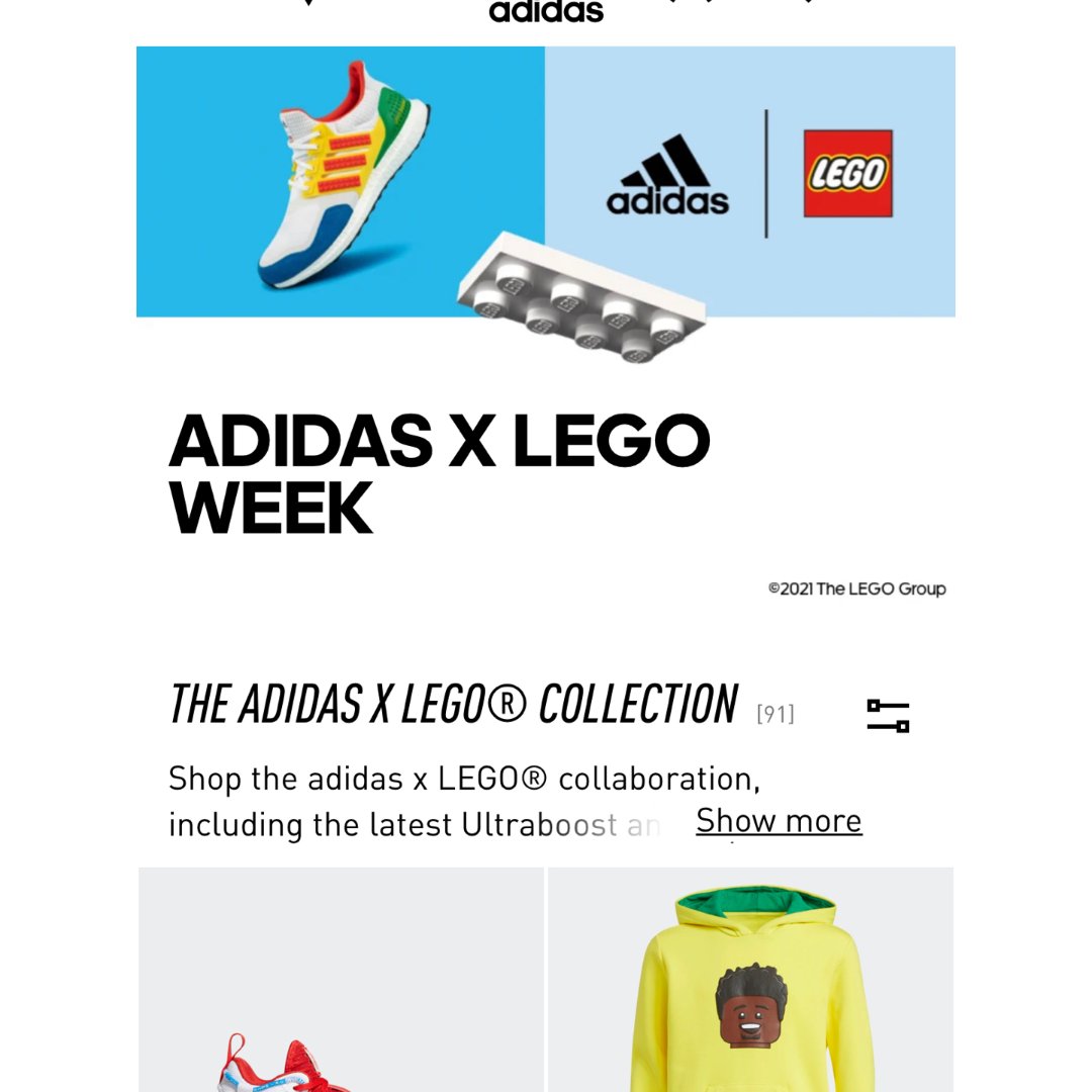 快抢 ｜ Adidas + Lego 系...