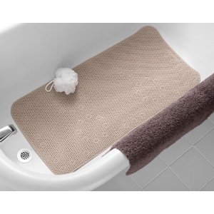 Mainstays Softex Cushioned Bathmat, Taupe, 17 in. x 36 in.