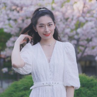 四月天｜箱根公园赏夜樱🌸-落日前的樱花照...