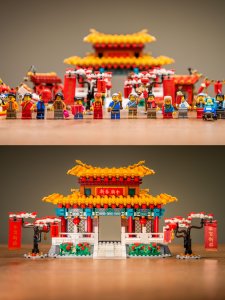 乐高·中国新年庙会🏮细节展示（众测晒货）
