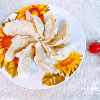 简易蔬菜饺子🥟 蒸煎两吃😍...