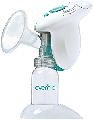 Evenflo 单泵：手动母乳泵
