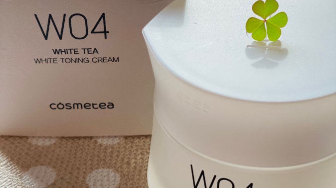 微众测：Cosmetea 韩系白茶美白提亮面霜