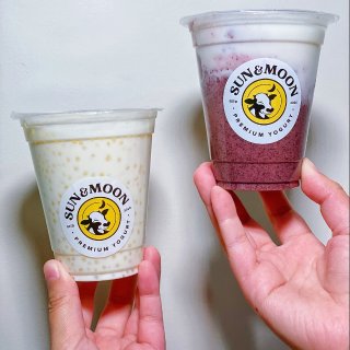紐約美食 超好喝的紫米酸奶...