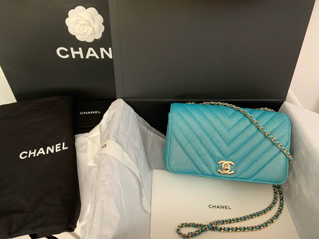 我的Chanel包