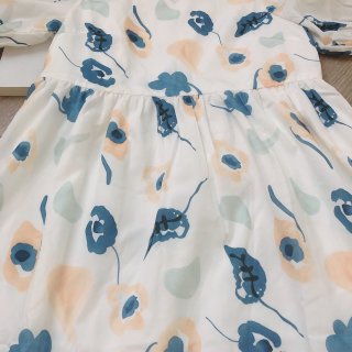【夏日美裙】一款超级小清新的连衣裙...
