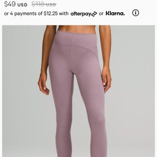 漂亮的香芋紫色的瑜伽裤👖...