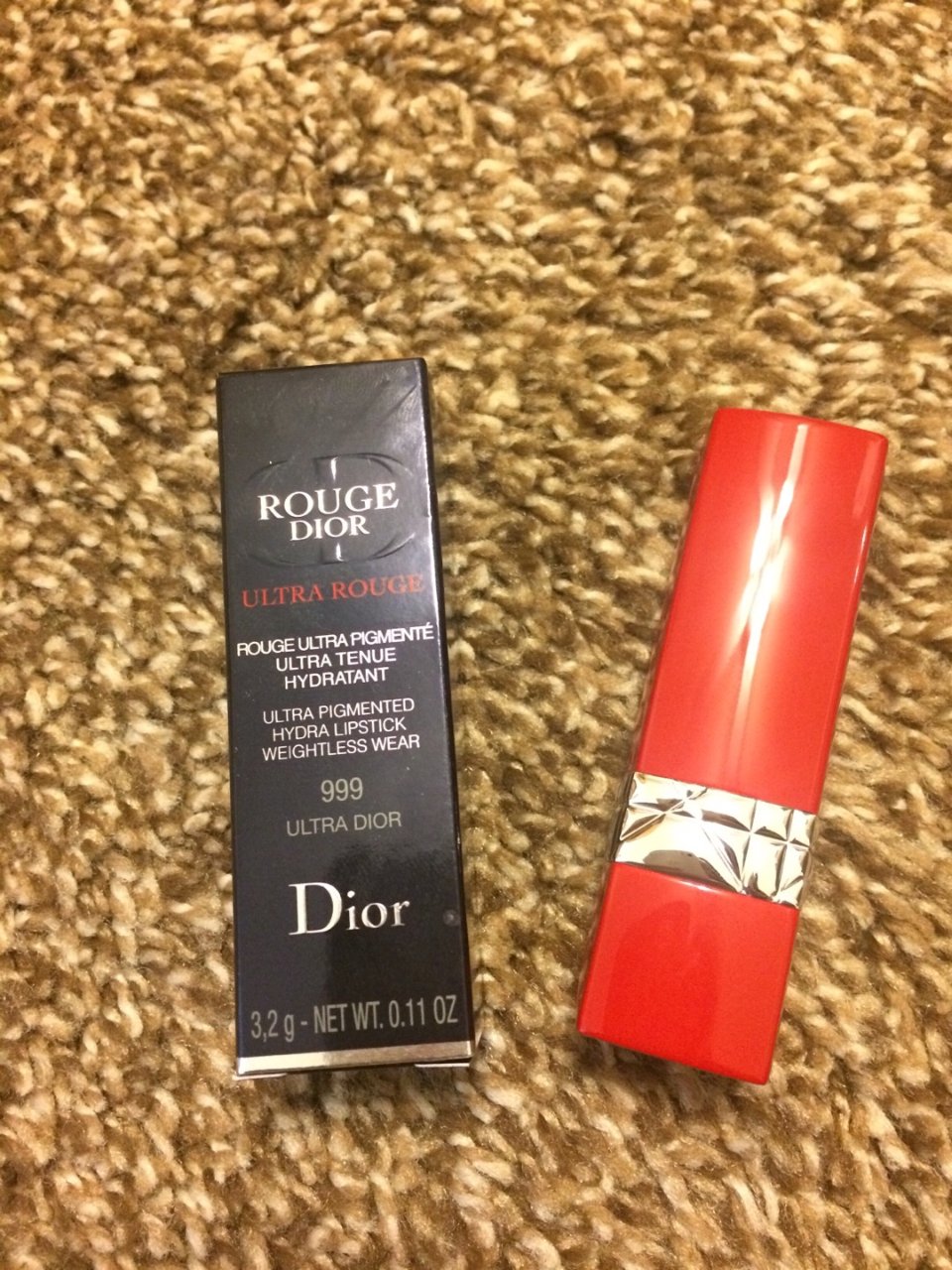 Dior红管唇膏999
