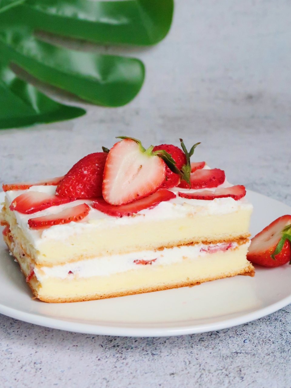 手工 | 草莓奶油蛋糕🍓🍰...