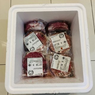 芦笋 炒 麋鹿肉 from Costco...