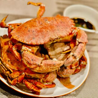 新鲜活海胆🦀️红石大螃蟹👩🏻‍🍳的烹饪方...