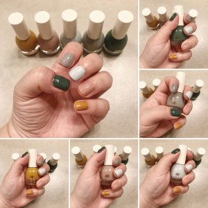 Nails | H&M甲油配色w/延禧莫兰迪 · 魏璎珞