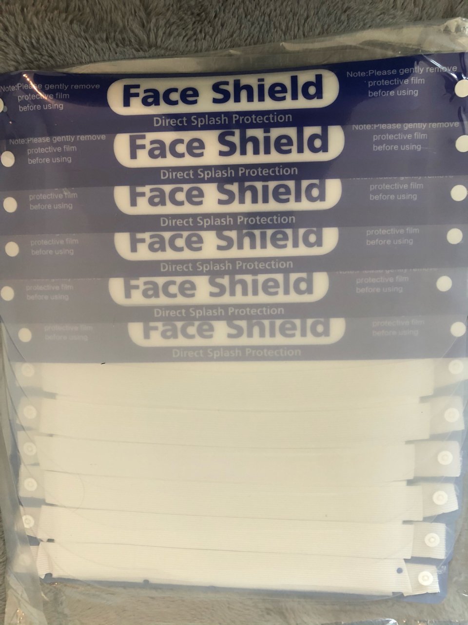 倒数6 face shield