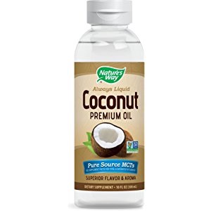 Nature's Way Liquid Coconut Premium Oil 10 oz:  可食用椰子油