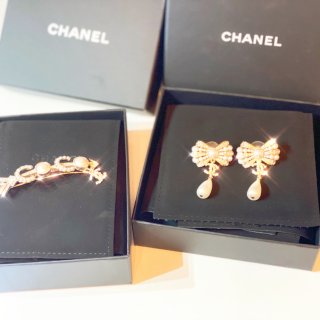 【购物分享】Chanel 蝴蝶结耳环&发...