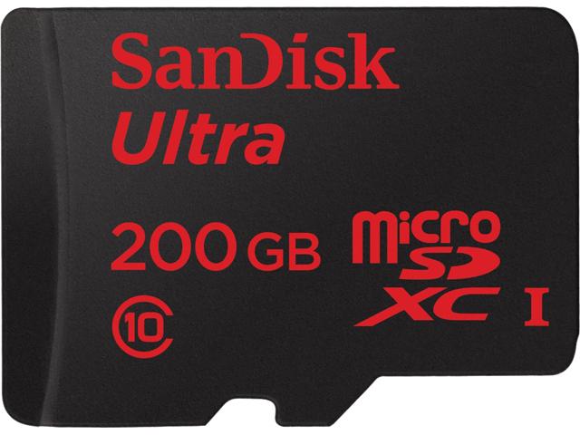 SanDisk 200GB Ultra microSDXC 存储卡