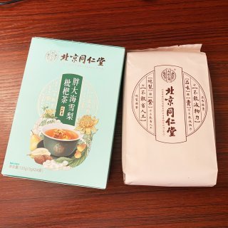 国风养生｜北京同仁堂胖大海雪梨枇杷茶...