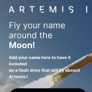 私奔到月球！申请NASA登机牌，让你的名...