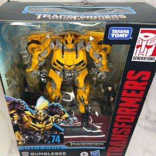 Transformers Toys Studio Series 74 Deluxe Class Revenge of The Fallen Bumblebee & Sam Witwicky Figure, Ages 8 and Up, 4.5-inch : Toys & Games
