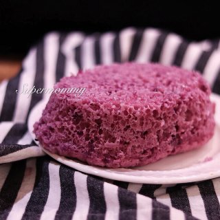 ❤️吃不腻的＂紫薯发糕＂快手微波炉版...
