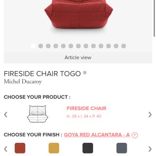 TOGO ® Ligne Roset | Personalize and buy your product online