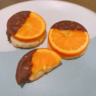 🍊香橙曲奇🍪｜为七夕的烛光晚餐先学个颜值...