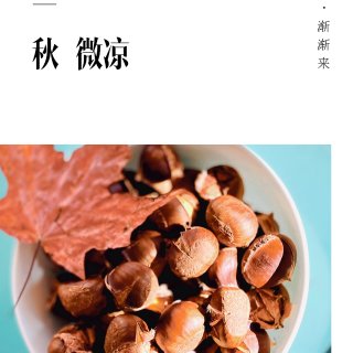 仙儿厨房｜烤栗子，秋冬季最美味的果实💕...