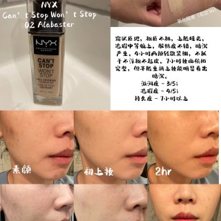 NYX PROFESSIONAL MAKEUP Can't Stop Won't Stop Foundation, 24h Full Coverage Matte Finish - Buff : Everything Else