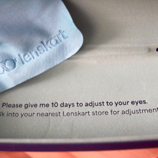 Lenskart平光镜 - 超显脸小的时...