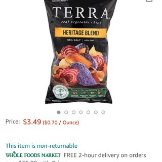 Amazon.com: TERRA Original Chips with Se