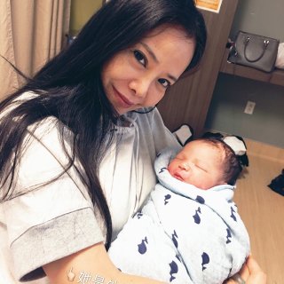 我儿子出生第一天