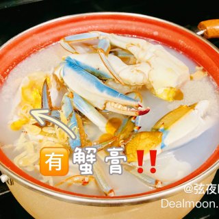 🦞自制海鲜粥：🈶️虾🈶️蟹还有蟹膏‼️暖...