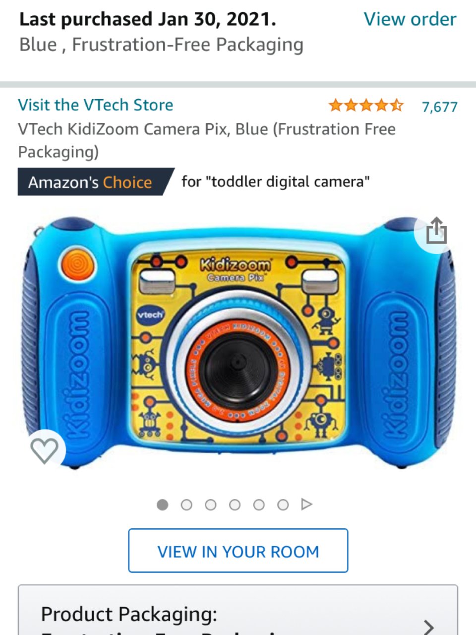 Vtech儿童相机